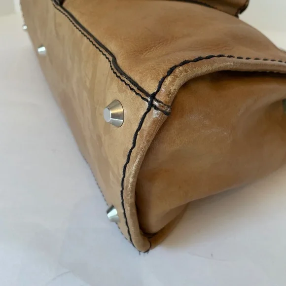 Chloe Edith Large Hand Bag Brown Leather - Picture 8 of 14